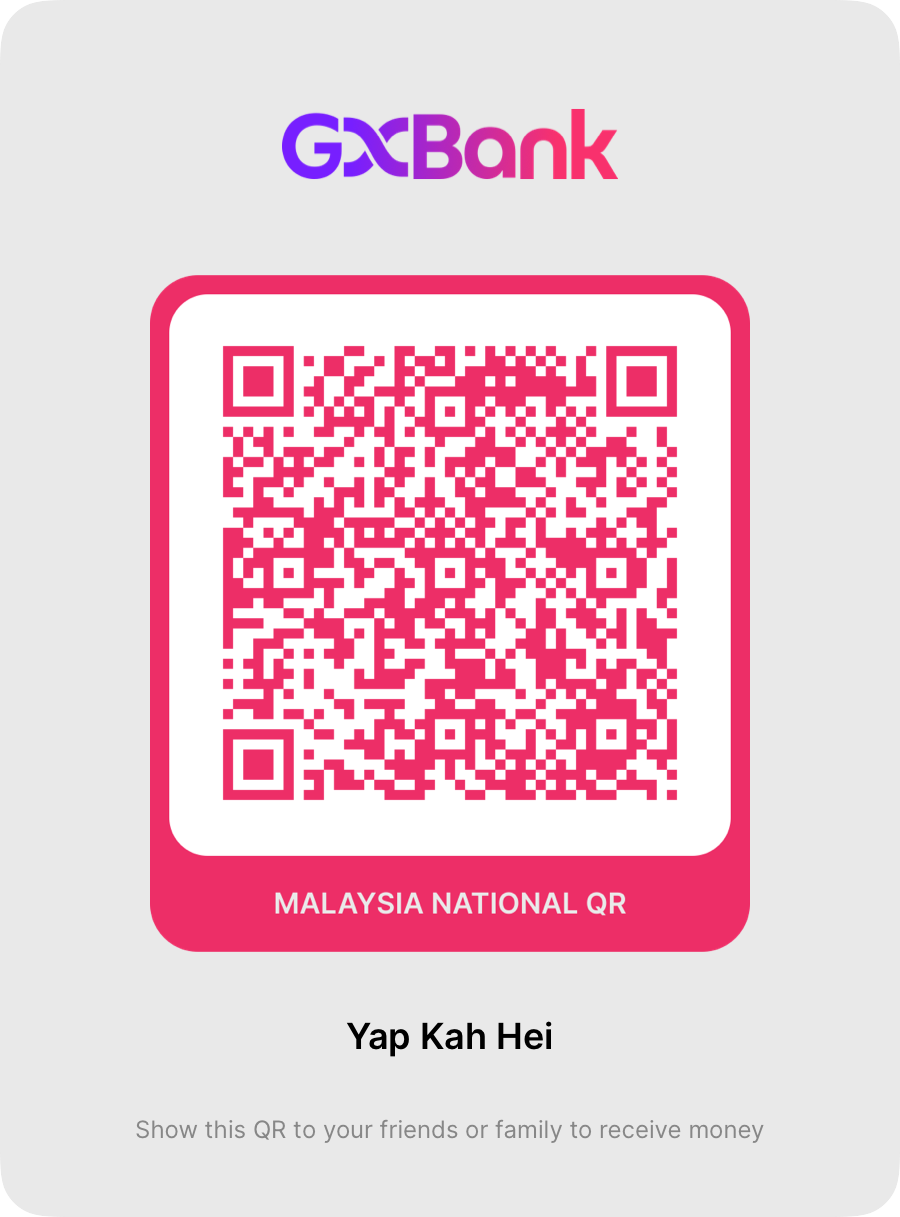 DuitNow QR code to pay KL Golf Hub
